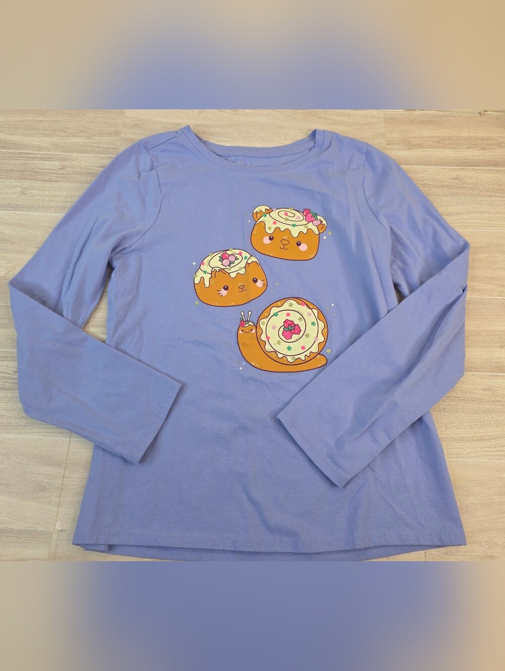 Girls 10/12 Cat & Jack Lavender Long Sleeve Top